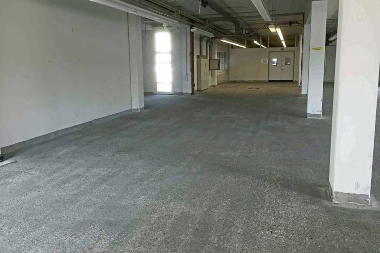 Beton Kugelstrahlen Raum Pfeiler