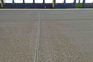 Beton fräsen Hallenboden