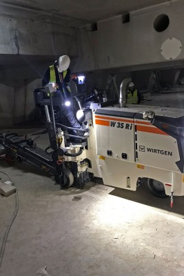 Beton fräsen Maschine