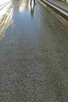 Beton Schleifen öffentliche Straße