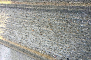 Beton fräsen Detailansicht